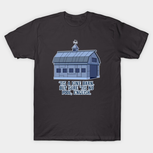 Tis a fine barn English! T-Shirt by Roufxis